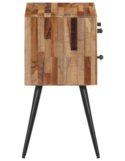 Загрузите изображение в средство просмотра галереи, Noptieră, 47x31,5x60 cm, lemn masiv de tec - Lando
