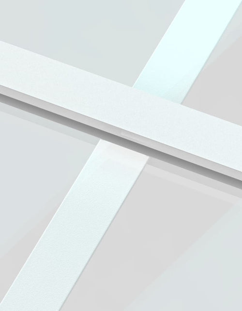 Загрузите изображение в средство просмотра галереи, Ușă glisantă, alb, 90x205 cm, sticlă securizată/aluminiu - Lando
