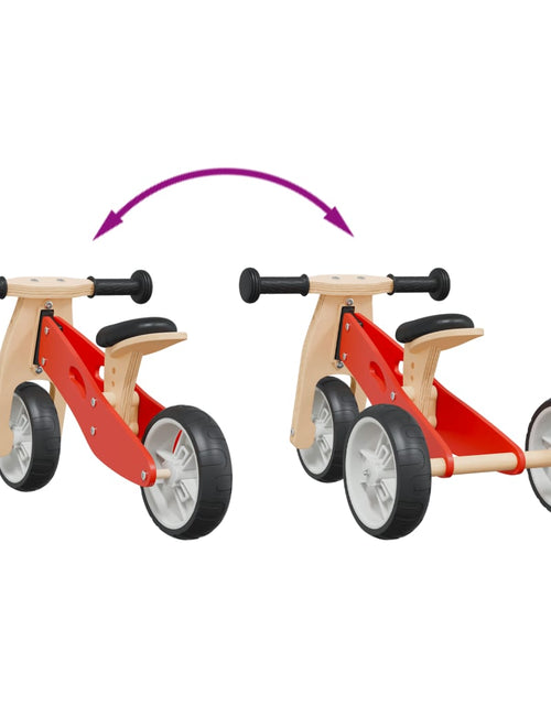 Загрузите изображение в средство просмотра галереи, Bicicletă de echilibru pentru copii 2 în 1, roșu Lando - Lando
