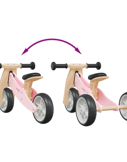 Загрузите изображение в средство просмотра галереи, Bicicletă de echilibru pentru copii 2 în 1, roz Lando - Lando
