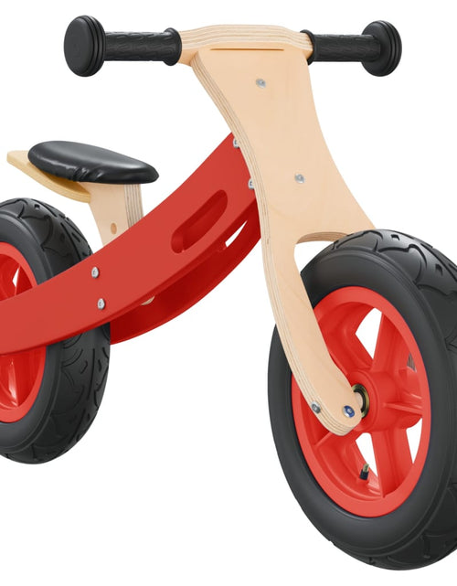 Încărcați imaginea în vizualizatorul Galerie, Bicicletă echilibru pentru copii, cauciucuri pneumatice, roșu Lando - Lando
