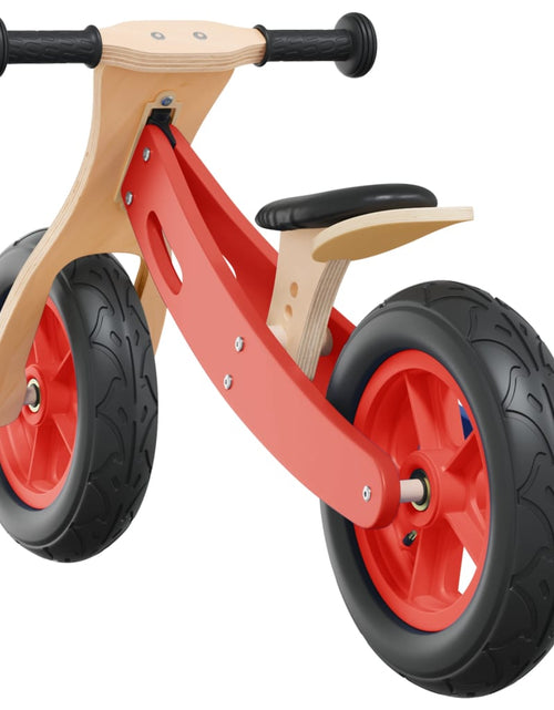 Încărcați imaginea în vizualizatorul Galerie, Bicicletă echilibru pentru copii, cauciucuri pneumatice, roșu Lando - Lando
