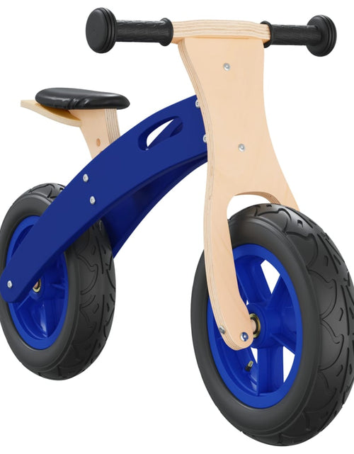 Încărcați imaginea în vizualizatorul Galerie, Bicicletă echilibru de copii, cauciucuri pneumatice, albastru Lando - Lando
