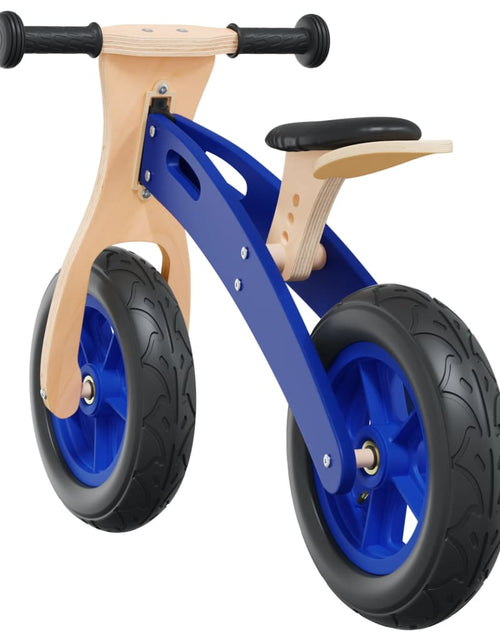 Încărcați imaginea în vizualizatorul Galerie, Bicicletă echilibru de copii, cauciucuri pneumatice, albastru Lando - Lando
