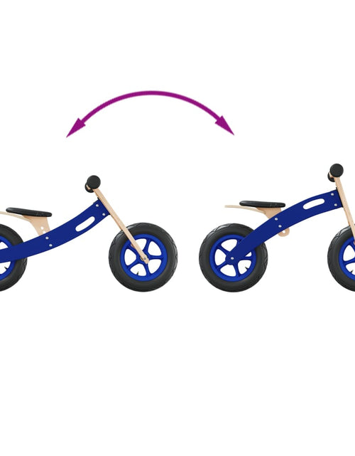 Загрузите изображение в средство просмотра галереи, Bicicletă echilibru de copii, cauciucuri pneumatice, albastru Lando - Lando
