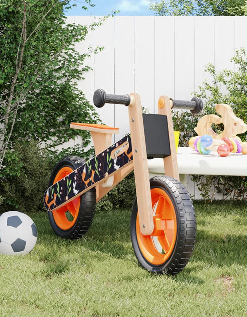 Încărcați imaginea în vizualizatorul Galerie, Bicicletă de echilibru pentru copii, imprimeu și portocaliu Lando - Lando
