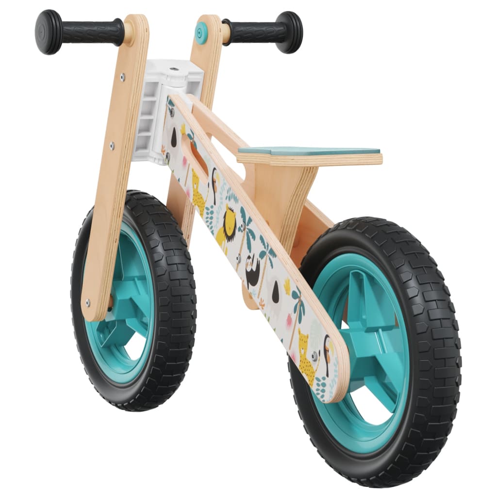 Bicicletă de echilibru pentru copii, imprimeu și albastru Lando - Lando