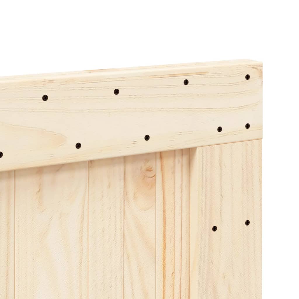 Tăblie de pat, 80x104 cm, lemn masiv de pin - Lando
