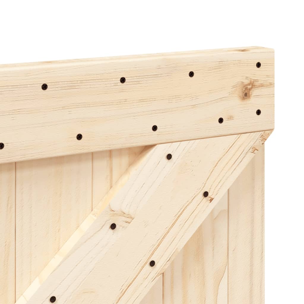 Tăblie de pat, 80x104 cm, lemn masiv de pin - Lando