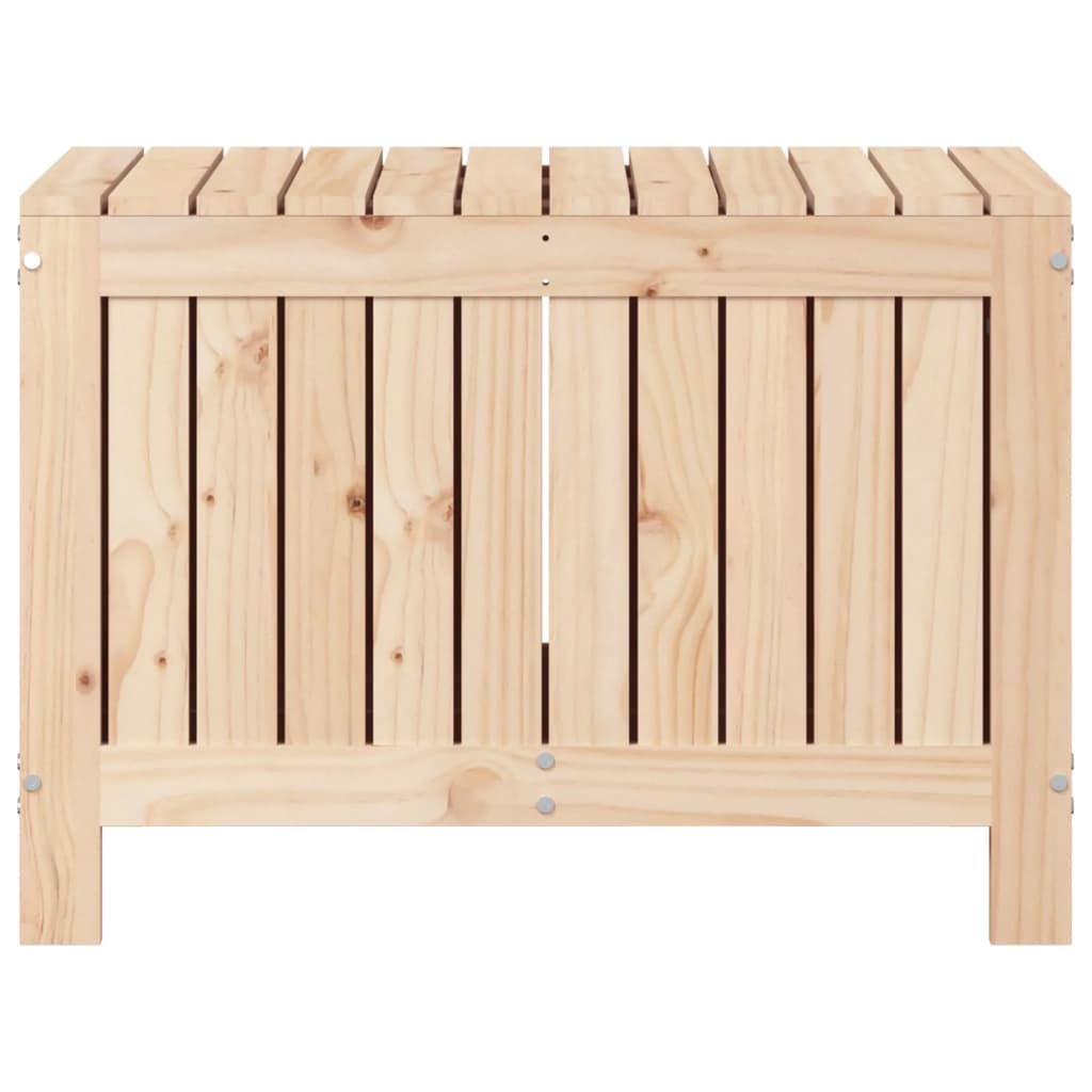 Cutie de depozitare grădină, 76x42,5x54 cm, lemn masiv de pin - Lando