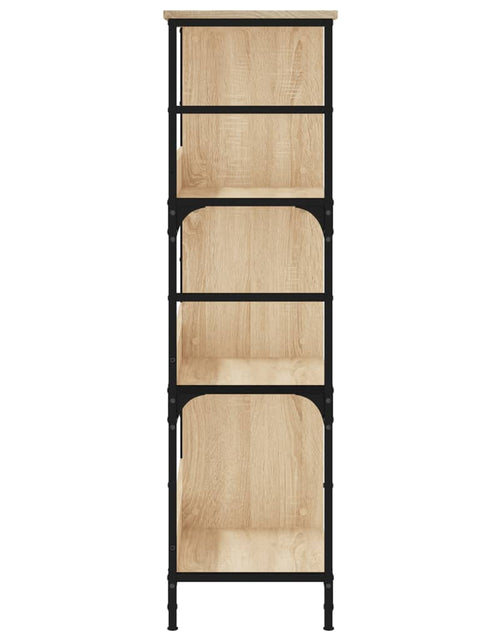Încărcați imaginea în vizualizatorul Galerie, Bibliotecă, stejar sonoma, 78,5x33x117,5 cm, lemn prelucrat Lando - Lando

