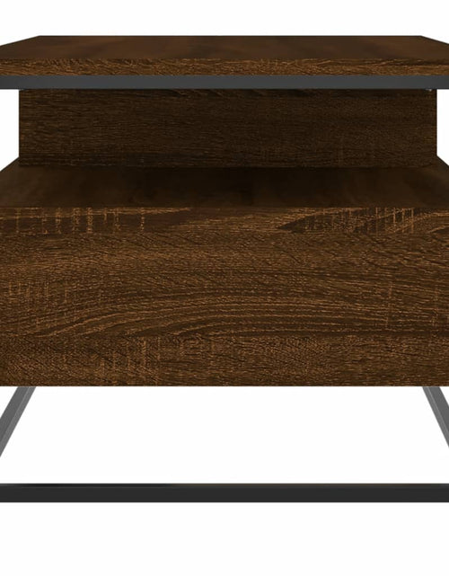 Загрузите изображение в средство просмотра галереи, Măsuță de cafea, stejar maro, 100x51x45 cm, lemn prelucrat Lando - Lando
