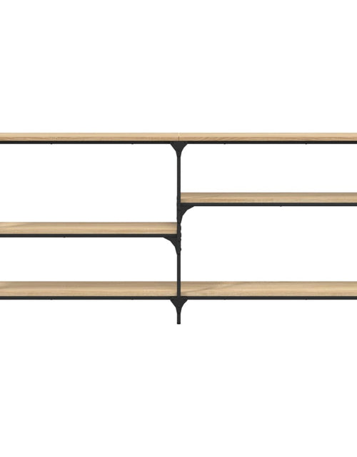 Загрузите изображение в средство просмотра галереи, Măsuță consolă, stejar sonoma, 180x29x76,5 cm, lemn prelucrat Lando - Lando
