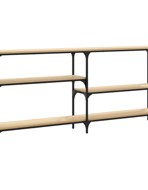 Загрузите изображение в средство просмотра галереи, Măsuță consolă, stejar sonoma, 180x29x76,5 cm, lemn prelucrat Lando - Lando
