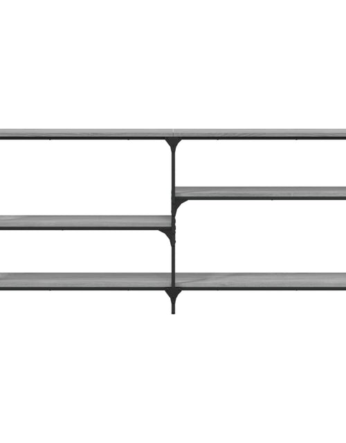 Загрузите изображение в средство просмотра галереи, Măsuță consolă, gri sonoma, 180x29x76,5 cm, lemn prelucrat Lando - Lando
