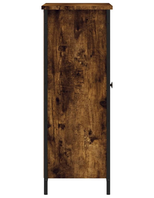 Загрузите изображение в средство просмотра галереи, Servantă, stejar fumuriu, 70x30x80 cm, lemn prelucrat - Lando

