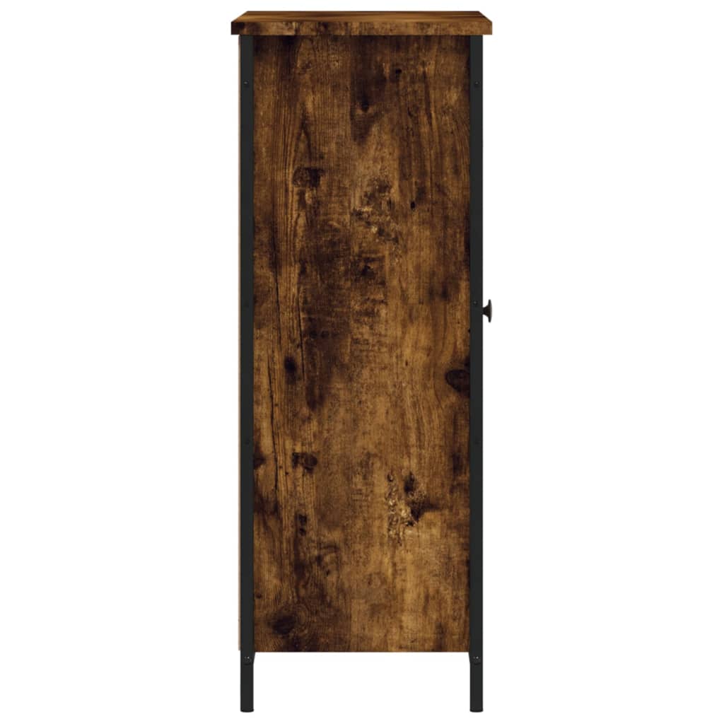 Servantă, stejar fumuriu, 70x30x80 cm, lemn prelucrat - Lando
