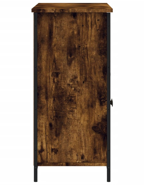 Încărcați imaginea în vizualizatorul Galerie, Servantă, stejar fumuriu, 100x35x75 cm, lemn prelucrat - Lando
