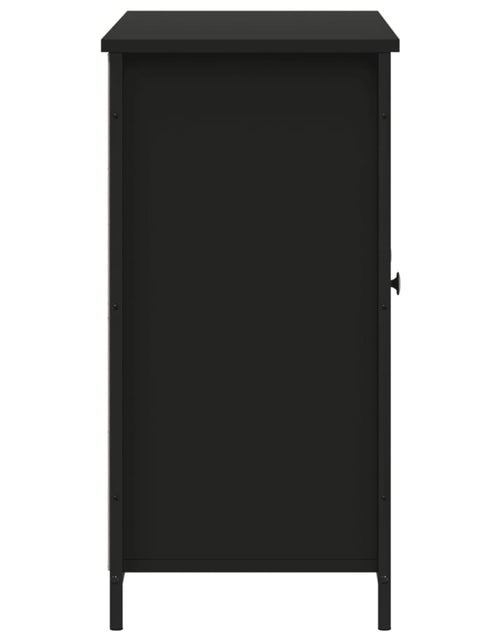 Загрузите изображение в средство просмотра галереи, Servantă, negru, 100x35x70 cm, lemn prelucrat - Lando
