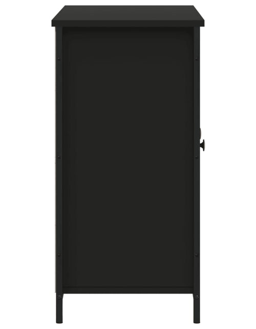 Încărcați imaginea în vizualizatorul Galerie, Servantă, negru, 100x35x70 cm, lemn prelucrat - Lando

