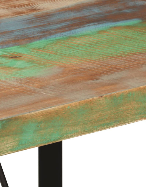 Încărcați imaginea în vizualizatorul Galerie, Masă de bar, 110x55x107 cm, lemn masiv reciclat și fier - Lando

