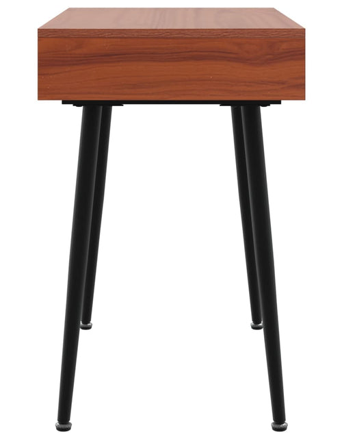 Încărcați imaginea în vizualizatorul Galerie, Birou de computer cu sertar, maro, 110x50x75 cm, lemn prelucrat - Lando
