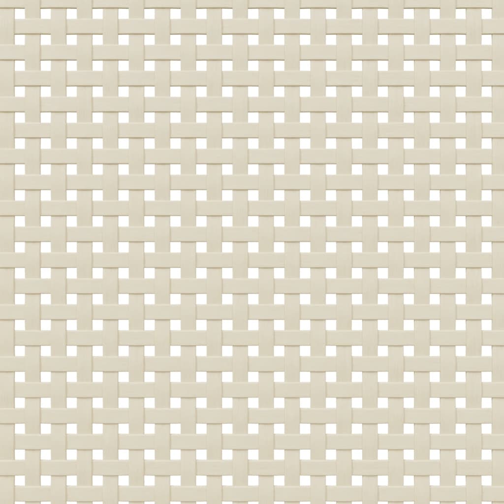 Șifonier SENJA, aspect ratan alb, 90x55x175 cm, lemn masiv pin - Lando