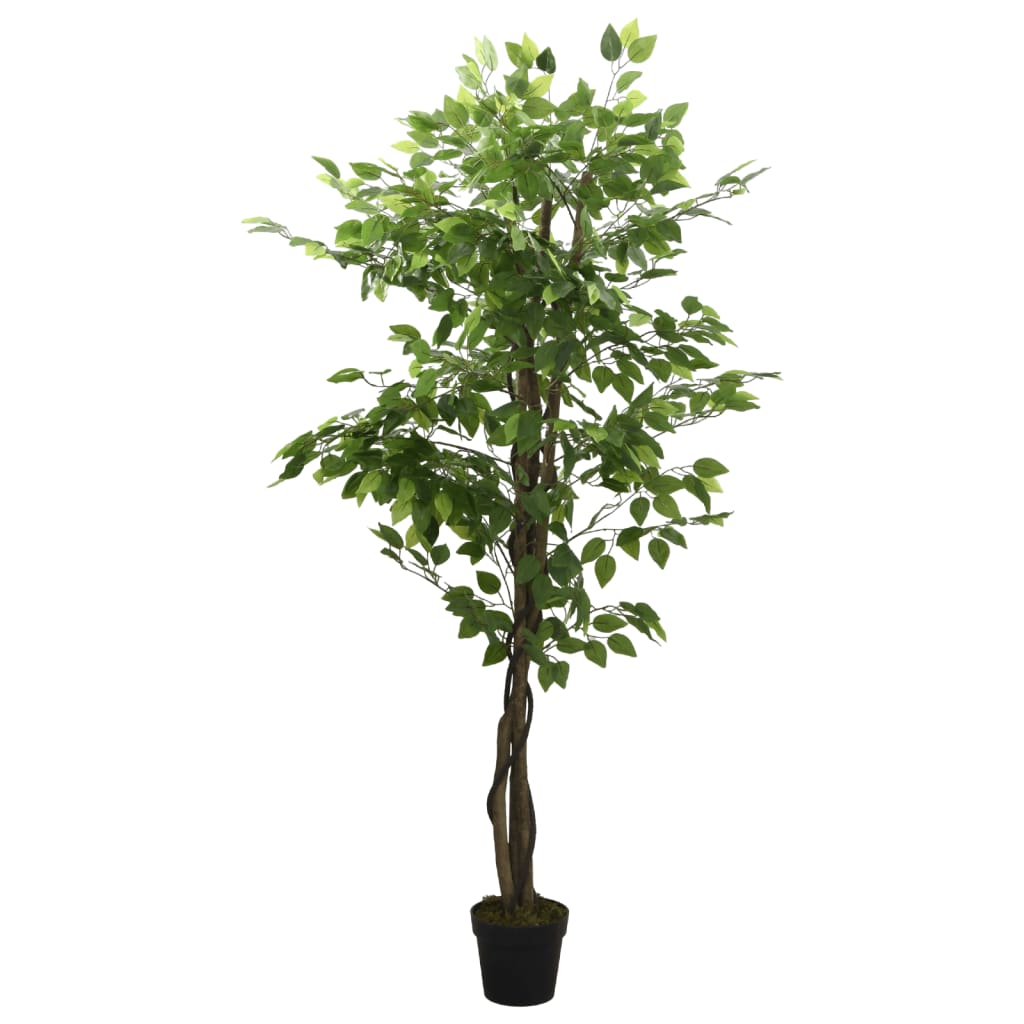 Arbore ficus artificial 378 de frunze 80 cm verde Lando - Lando