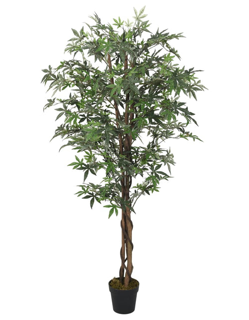 Încărcați imaginea în vizualizatorul Galerie, Arbore de arțar artificial 336 de frunze 120 cm verde - Lando
