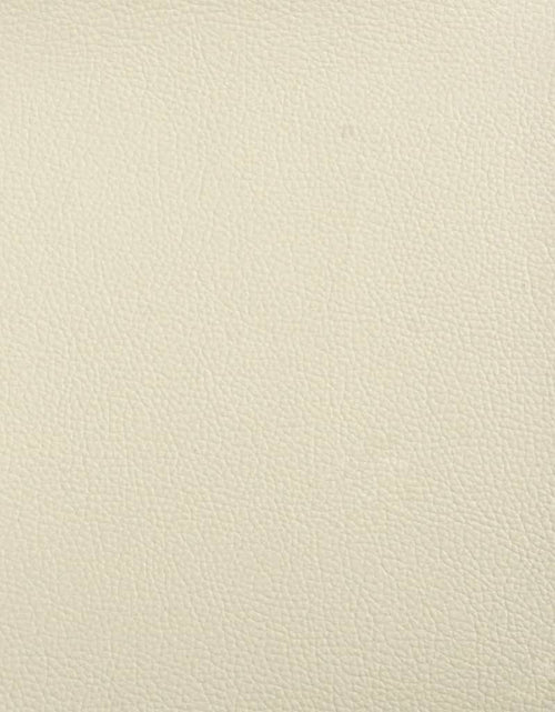 Încărcați imaginea în vizualizatorul Galerie, Canapea de o persoană, crem, 60 cm, piele ecologică - Lando
