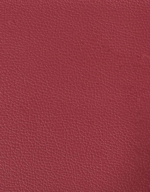 Загрузите изображение в средство просмотра галереи, Canapea de o persoană, roșu vin, 60 cm, piele ecologică - Lando
