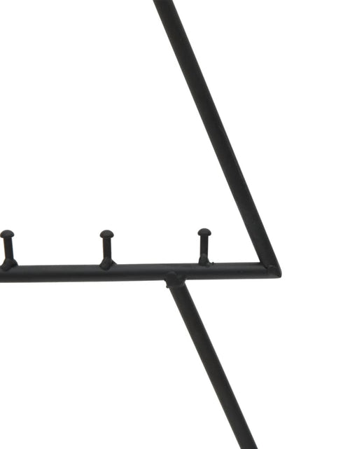 Загрузите изображение в средство просмотра галереи, Brad de Crăciun din metal pentru decor, negru, 60 cm - Lando
