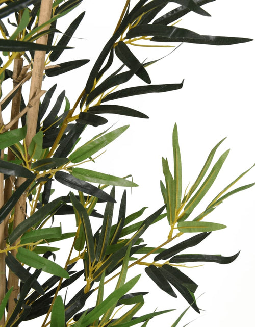 Încărcați imaginea în vizualizatorul Galerie, Arbore din bambus artificial 368 de frunze 80 cm verde Lando - Lando
