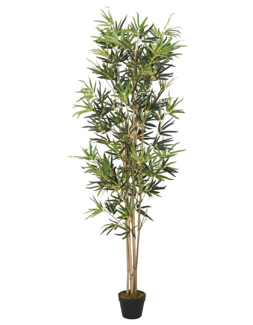 Încărcați imaginea în vizualizatorul Galerie, Arbore din bambus artificial 1104 de frunze 180 cm verde Lando - Lando
