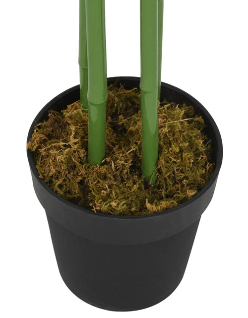Загрузите изображение в средство просмотра галереи, Arbore din bambus artificial 240 de frunze 80 cm verde Lando - Lando
