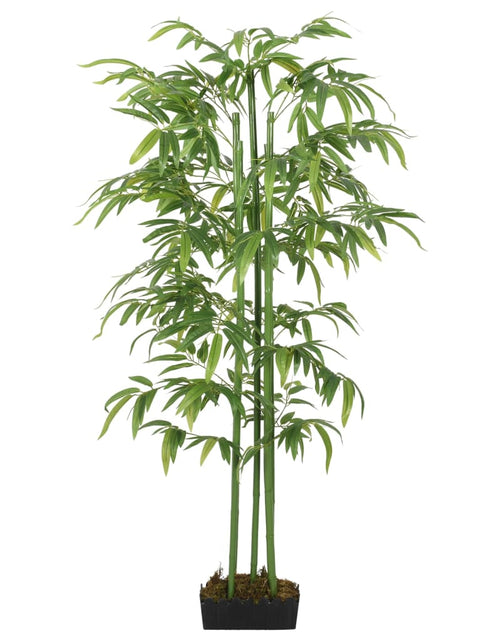 Загрузите изображение в средство просмотра галереи, Arbore din bambus artificial 240 de frunze 80 cm verde - Lando
