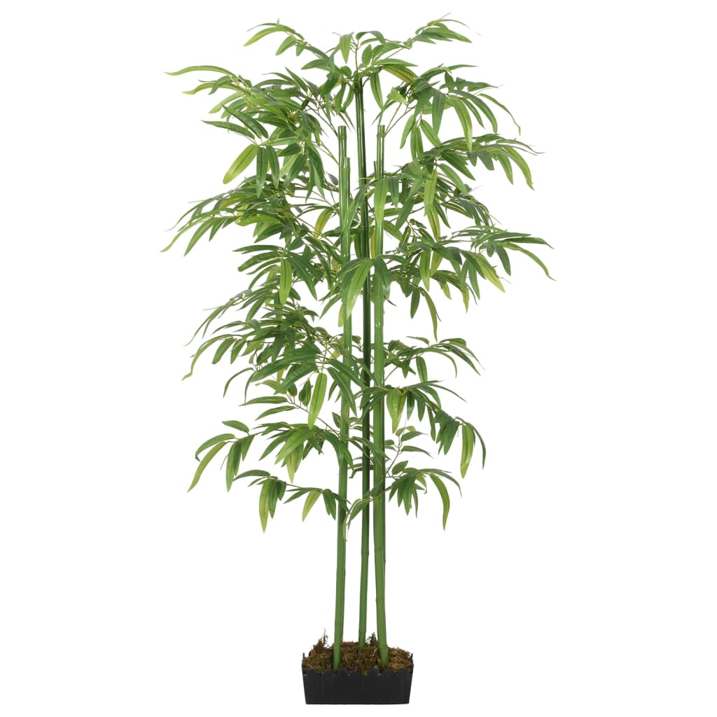 Arbore din bambus artificial 240 de frunze 80 cm verde - Lando