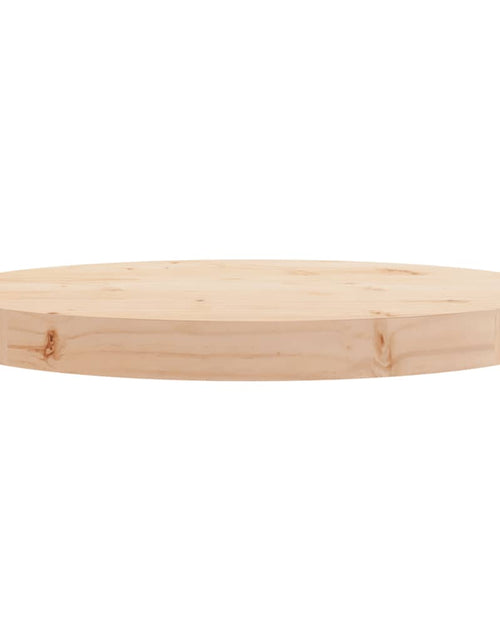 Încărcați imaginea în vizualizatorul Galerie, Blat de masă rotund, Ø40x3 cm, lemn masiv de pin - Lando
