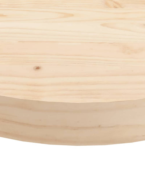 Încărcați imaginea în vizualizatorul Galerie, Blat de masă rotund, Ø40x3 cm, lemn masiv de pin - Lando
