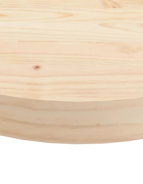 Încărcați imaginea în vizualizatorul Galerie, Blat de masă rotund, Ø50x3 cm, lemn masiv de pin - Lando
