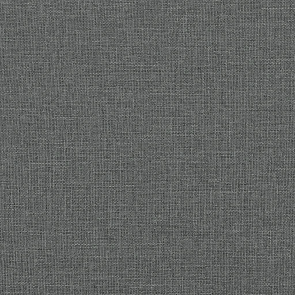 Fotoliu canapea, gri închis, 60 cm, material textil Lando - Lando