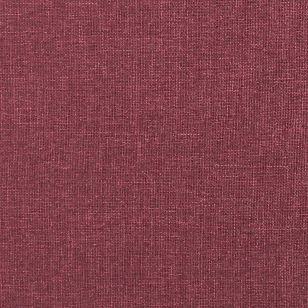 Fotoliu canapea, roșu vin, 60 cm, material textil Lando - Lando