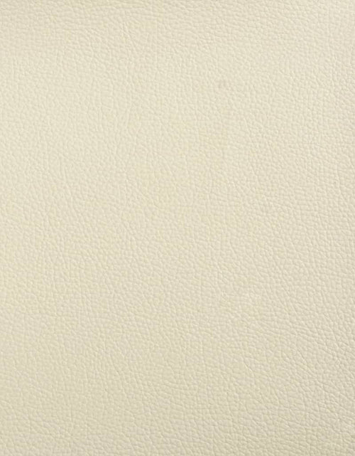 Încărcați imaginea în vizualizatorul Galerie, Canapea cu 2 locuri, crem, 120 cm, piele ecologică - Lando
