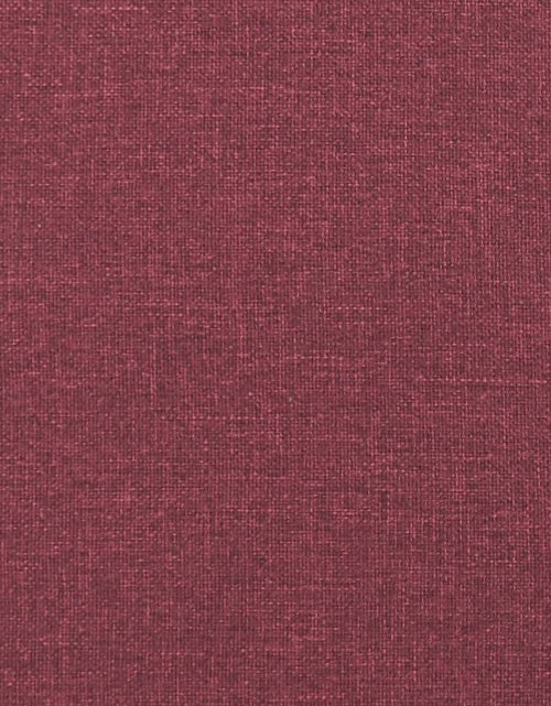 Încărcați imaginea în vizualizatorul Galerie, Canapea cu 2 locuri, roșu vin, 120 cm, material textil - Lando

