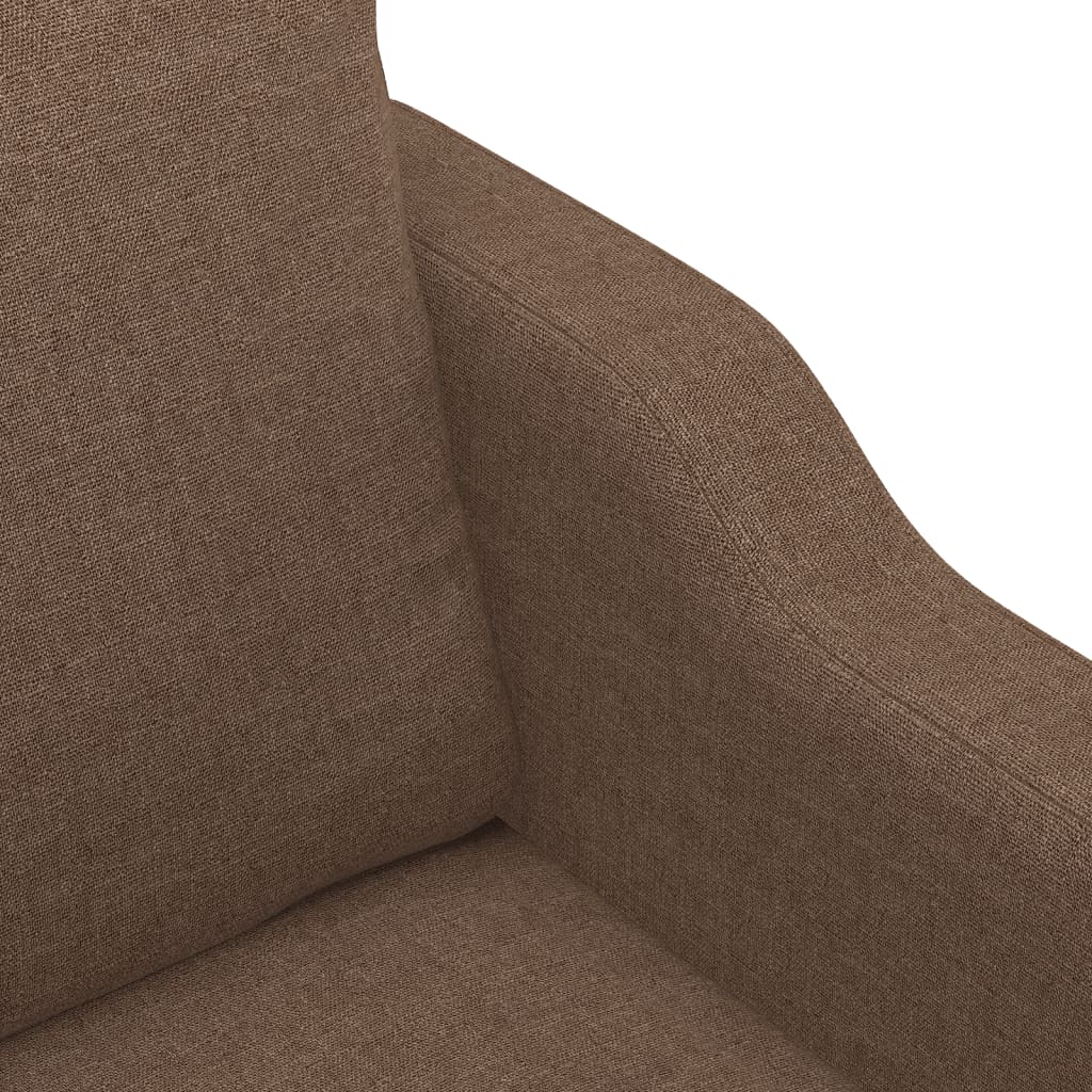 Canapea cu 3 locuri, maro, 180 cm, material textil - Lando