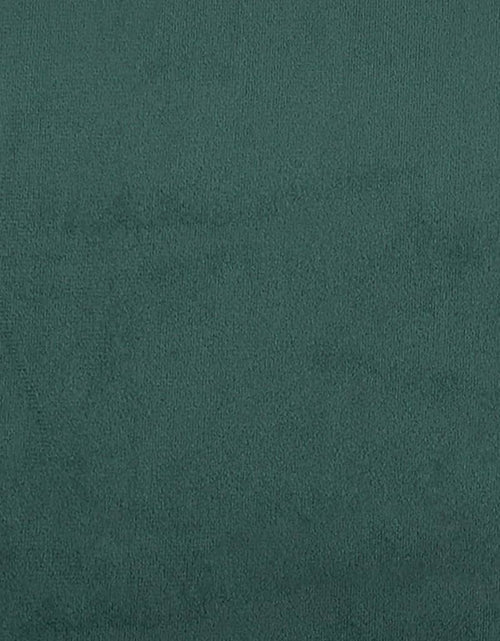 Загрузите изображение в средство просмотра галереи, Canapea cu 2 locuri, verde închis, 140 cm, catifea - Lando
