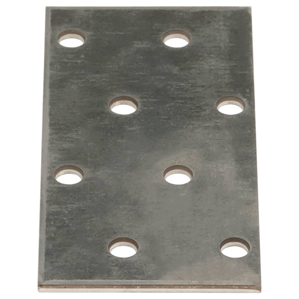 Plăci perforate, 60 buc., 2 mm, 80x40 mm, oțel galvanizat Lando - Lando