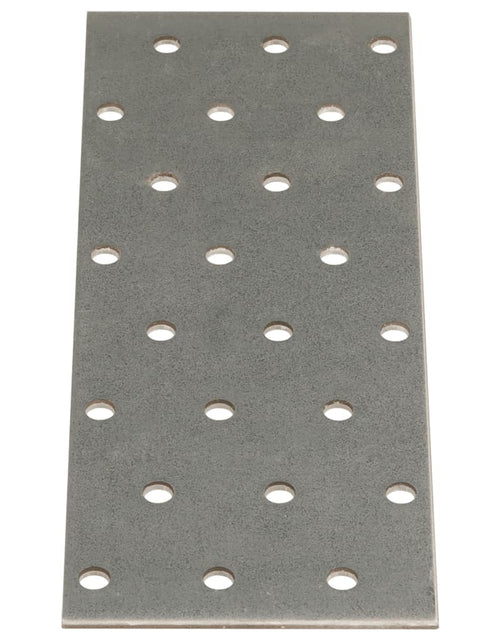 Загрузите изображение в средство просмотра галереи, Plăci perforate, 40 buc., 2 mm, 160x60 mm, oțel galvanizat Lando - Lando
