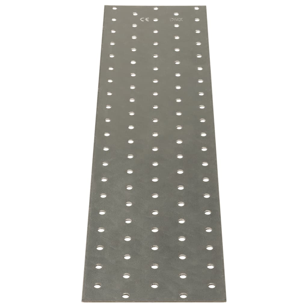 Plăci perforate, 20 buc., 2 mm, 400x100 mm, oțel galvanizat Lando - Lando