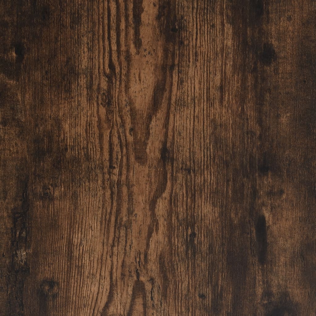 Bancă de depozitare, stejar fumuriu, 82x42x46 cm lemn prelucrat - Lando